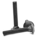 1/2-13 x 3 1/2 Coarse Thread Grade 8 Carriage Bolt Alloy Steel Black Oxide Pk 75 Q54909