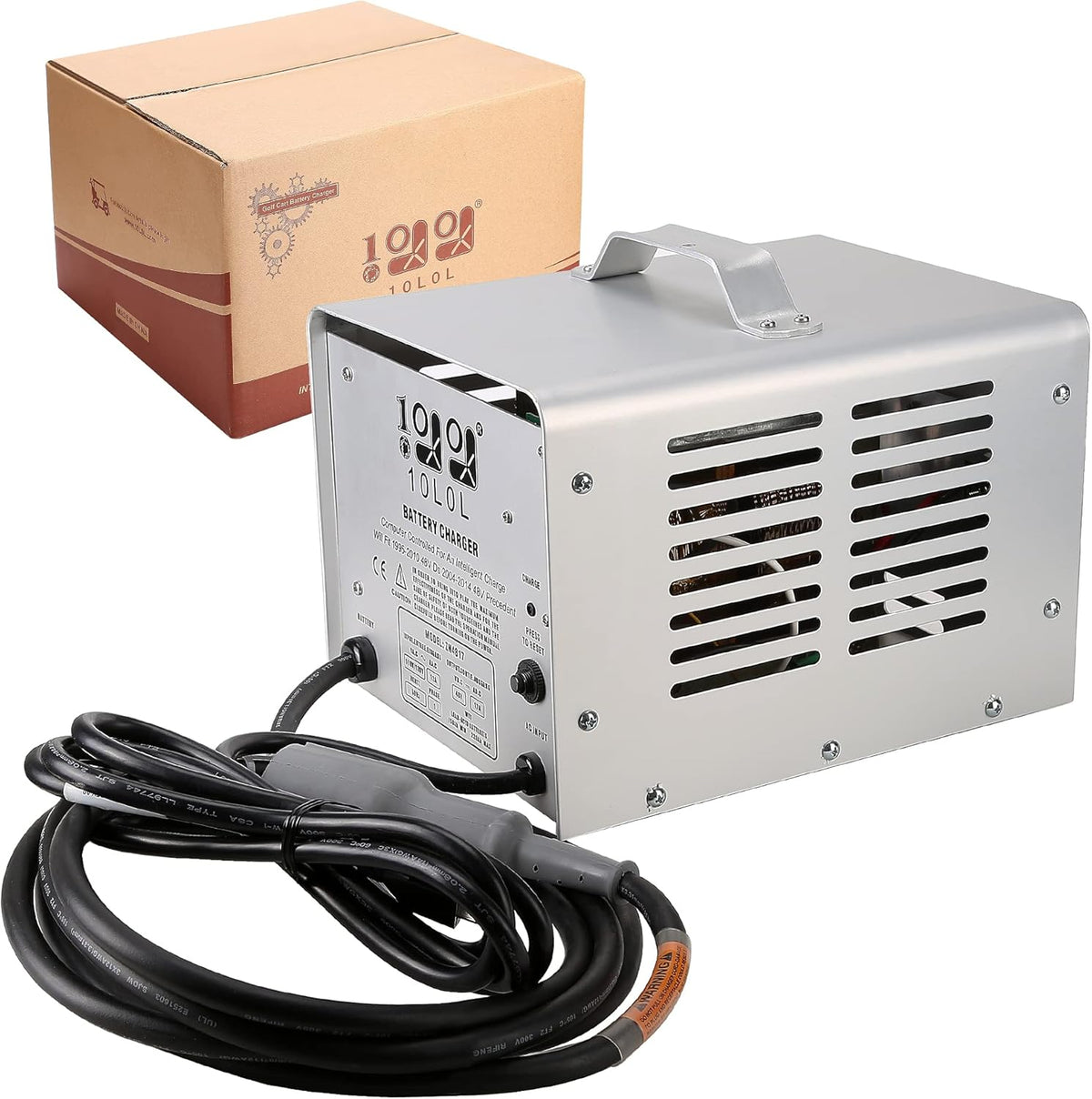 48 Volt Battery Charger with Round 3 Pin Plug Y4157