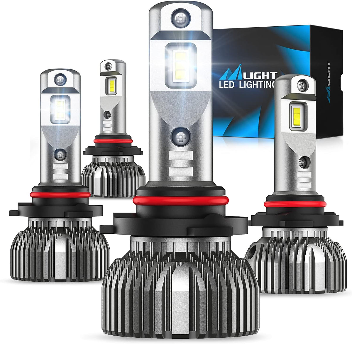9005 9006 Combo LED Headlight Kit, 6500k Cool White IP67 Pack of 2 E954747