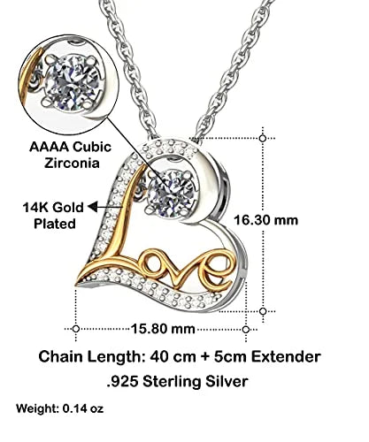Funny Love Dancing Necklace Y340161