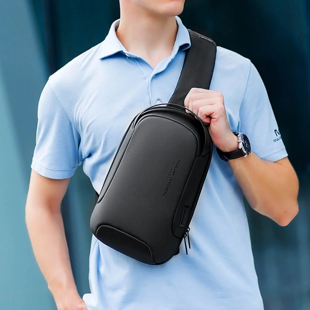 Chest Pack USB Waterproof Single Shoulder Pack P59270