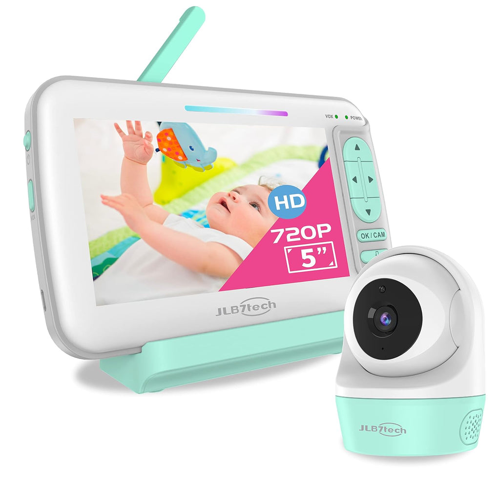 4.3 Split Screen Video Baby Monitor with 2 Cameras and Audio, Night Vision, Two-Way Talk T2687