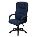 Blue Fabric Executive Swivel Chair with Arms L2514