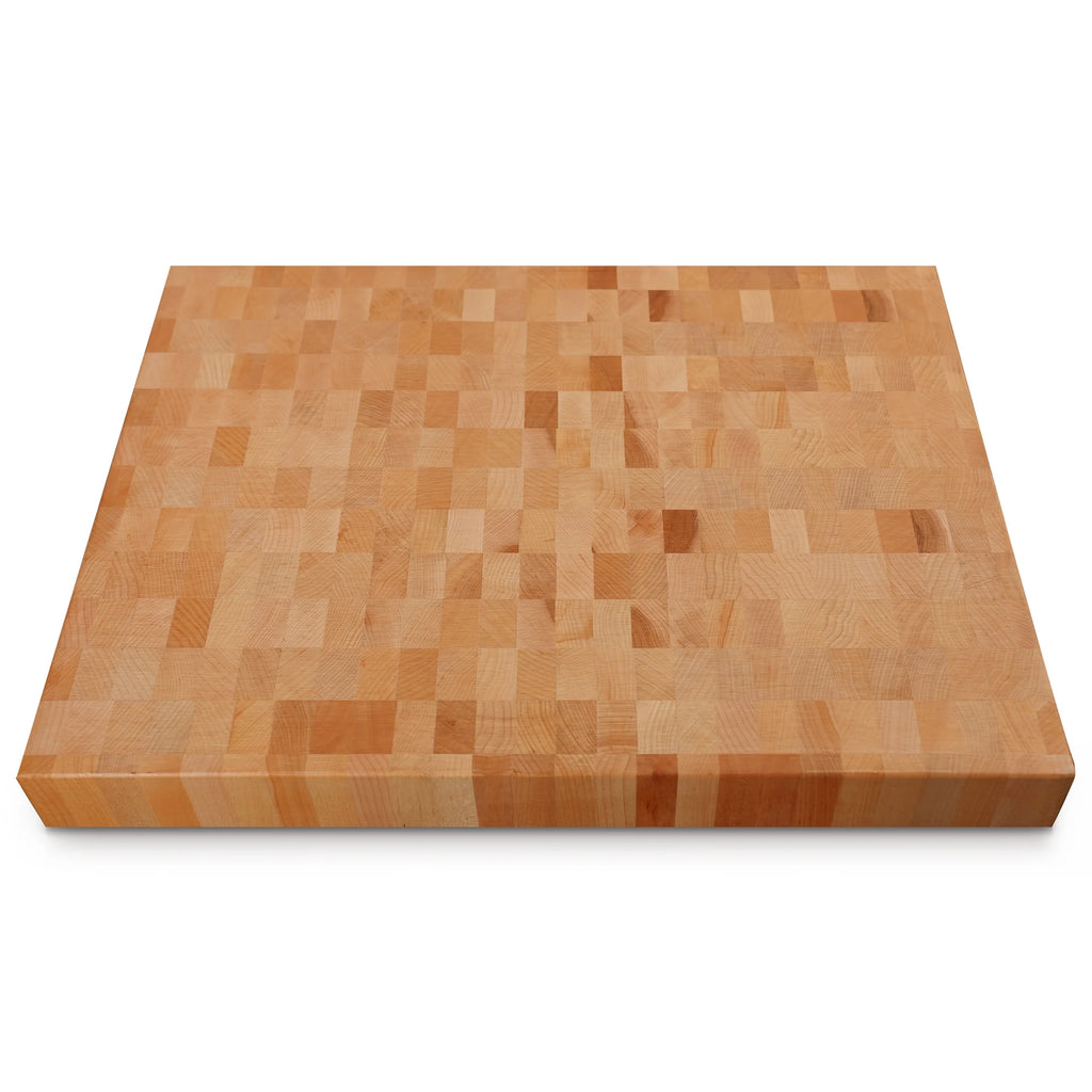 Hard Maple Butcher Block Cutting Board, 20x15 Inch Y40323