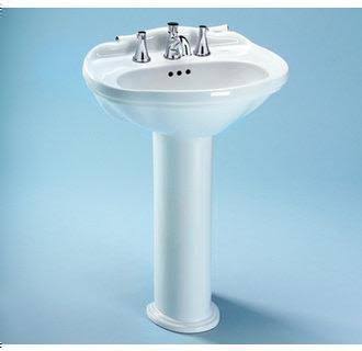 Cotton Pedestal Lavatory Q949