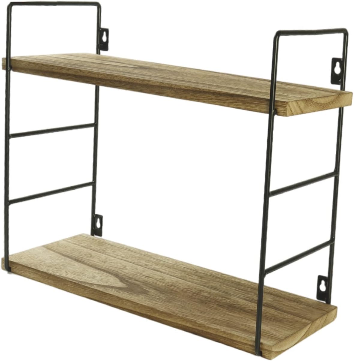 5 Boards Wall-Mounted Wooden Storage Shelves C136608