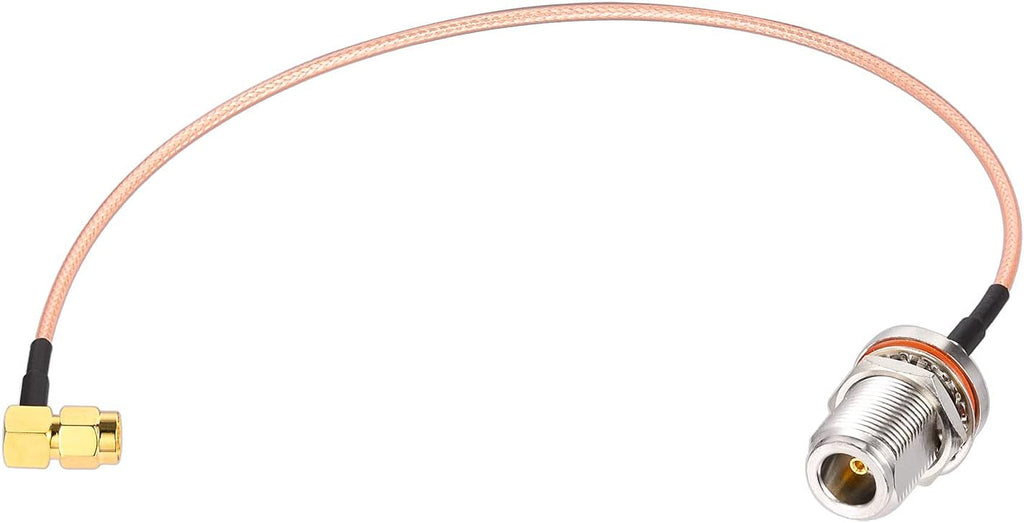Low Loss N Male to SMA Male RG58 Cable 25ft Pack of 2 H337