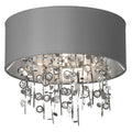 4 Light Semi Flush P344