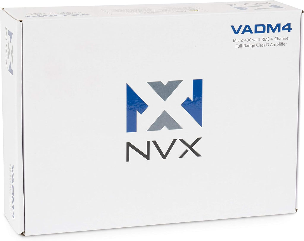 400W RMS Full Range Class D 4-Channel Compact Micro Amplifier X814