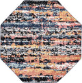 Octagon Multi Medium-Pile Rug K837