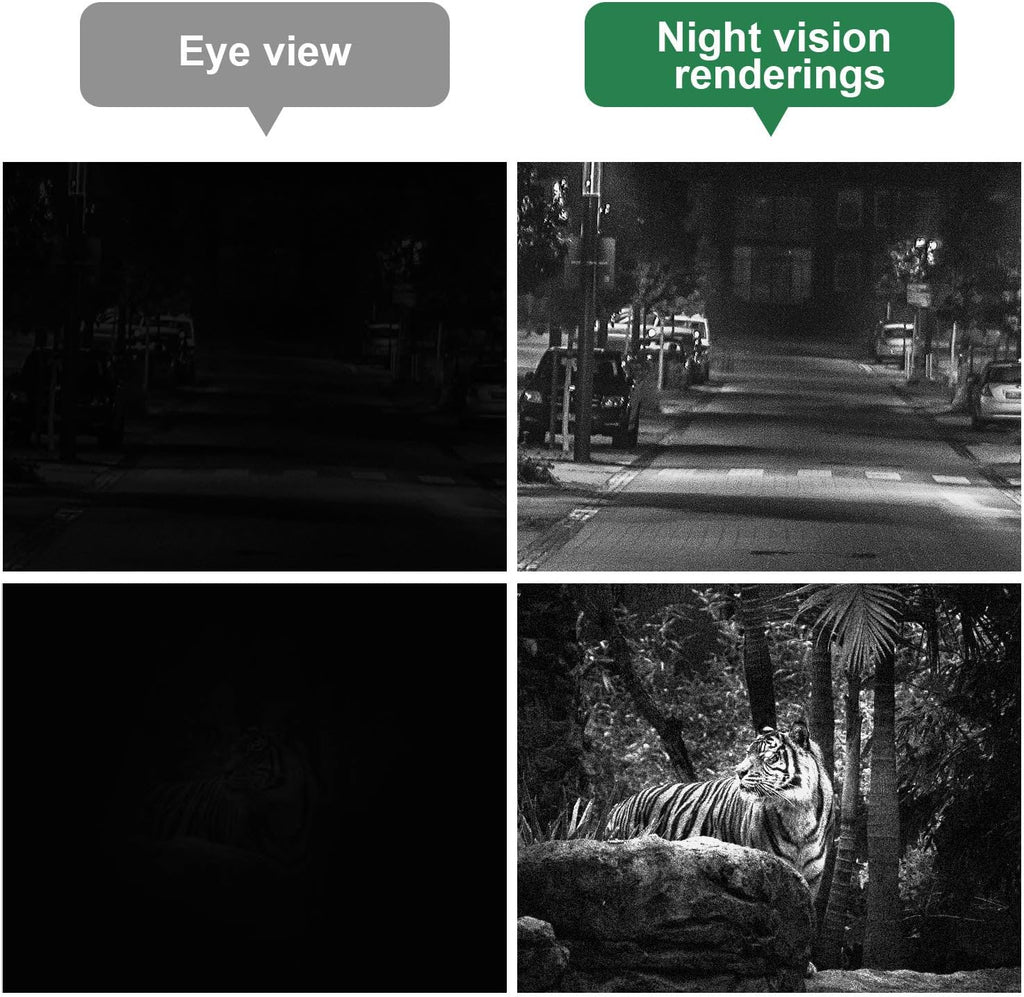 8x40 Infrared Night Vision Monocular Digital Camera with Video Playback USB Output 8G TFCard S392