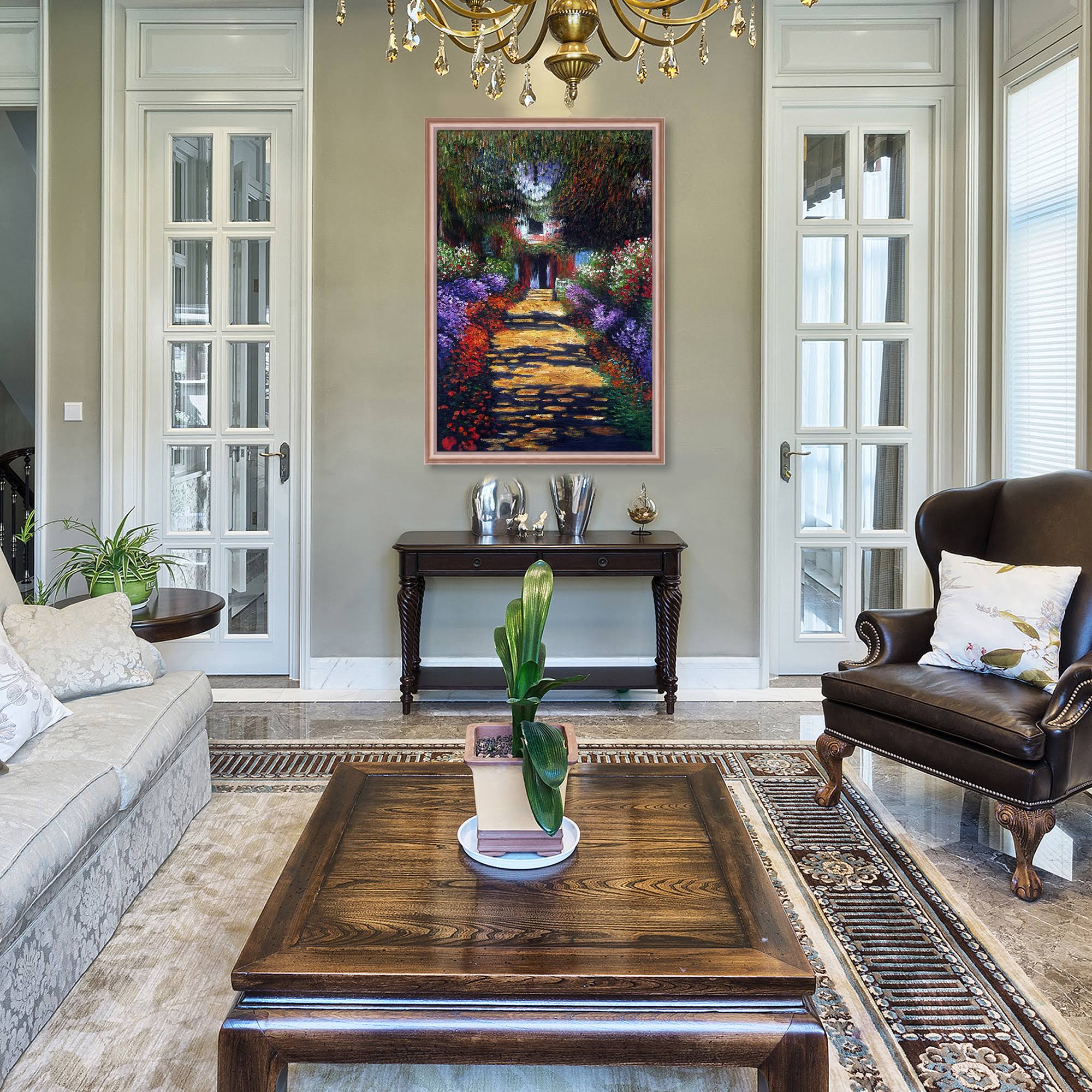 Hand Painted Canvas Art L197