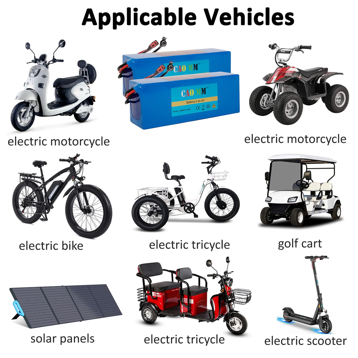 48V 14Ah Lithium ion Ebike Battery with 30A BMS and 2A Charger D8409