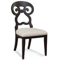 Espresso Wood Dining Side Chair V32366