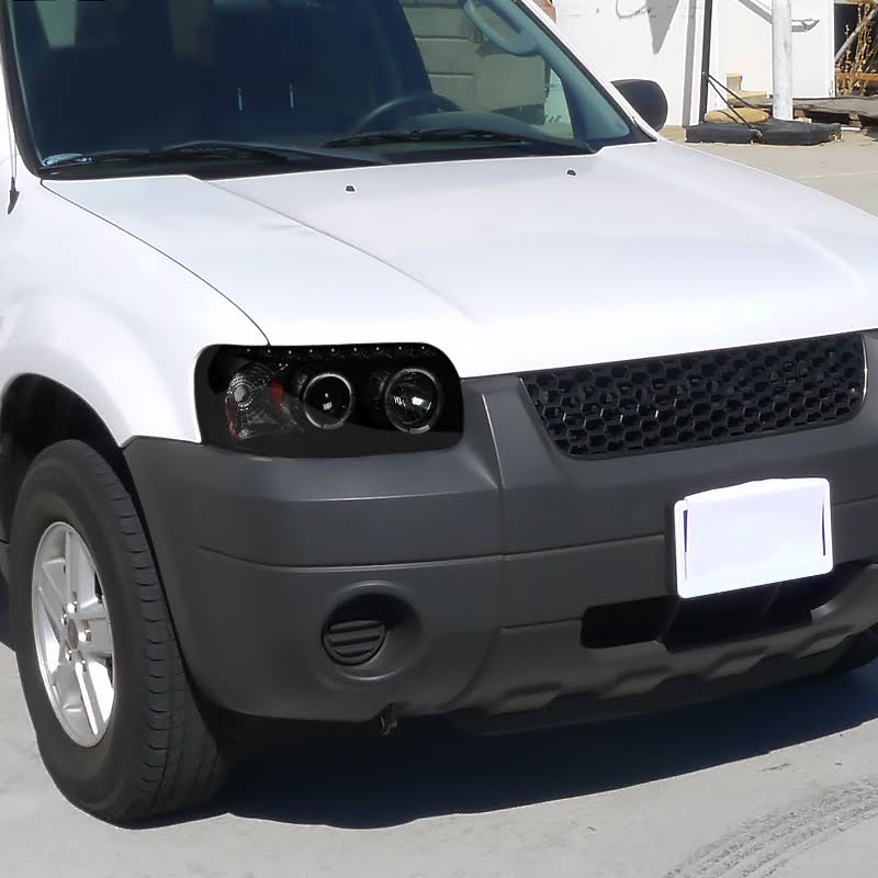 Black Projector Headlights B507439
