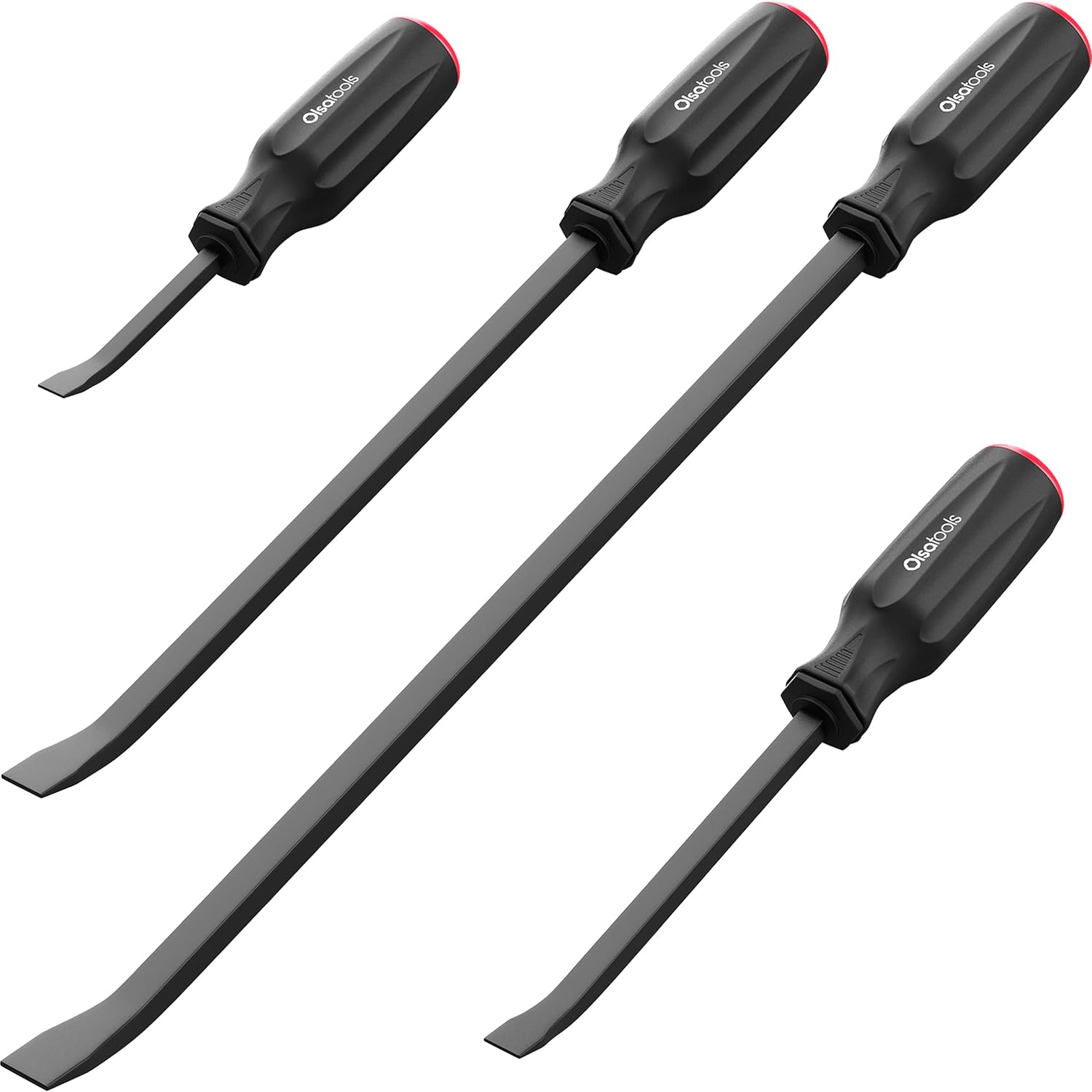 Impact Pry Bar Set 4pc Heavy Duty 8 12 18 24 Inch K172949